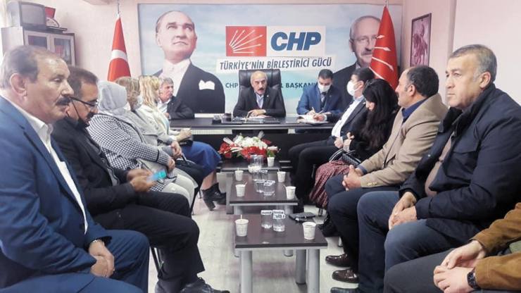 CHP İl Başkanlığına Ziyaret