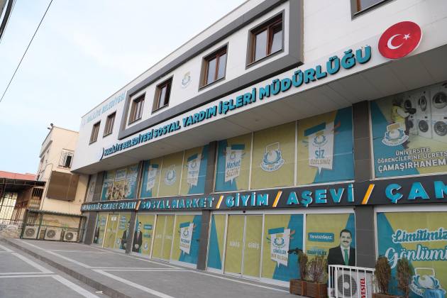 BAŞKAN CANPOLAT, SOSYAL MARKETİ İNCELEDİ 6 SOSYAL MARKET ZIYARET 3