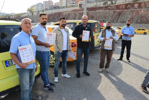 Taksi sürücülerine 12 kural anlatıldı 15 TAKSI SURUCULERINE 12 KURAL ANLATILDI 5