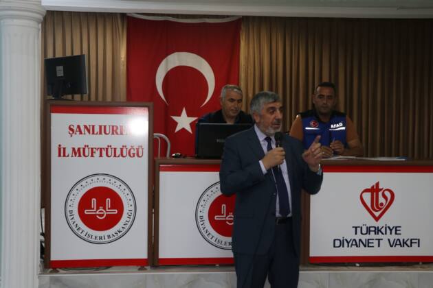 Müftülük Personeline tatbikat öncesi eğitim semineri 15 4729EC63 1021 43D3 8B68 905CC3C5EA07