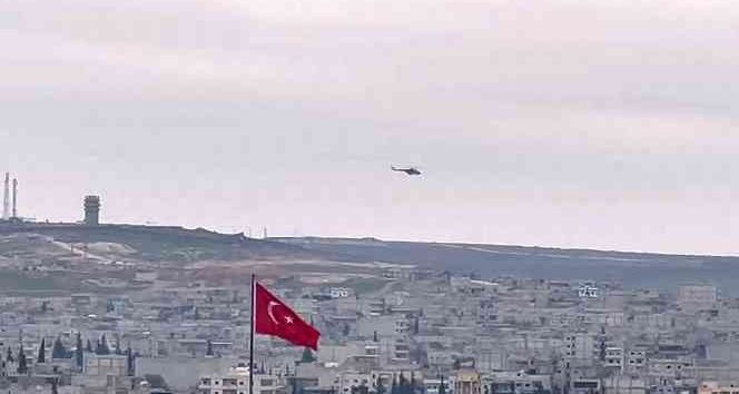 Türkiye – Suriye sınırında hava hareketliliği