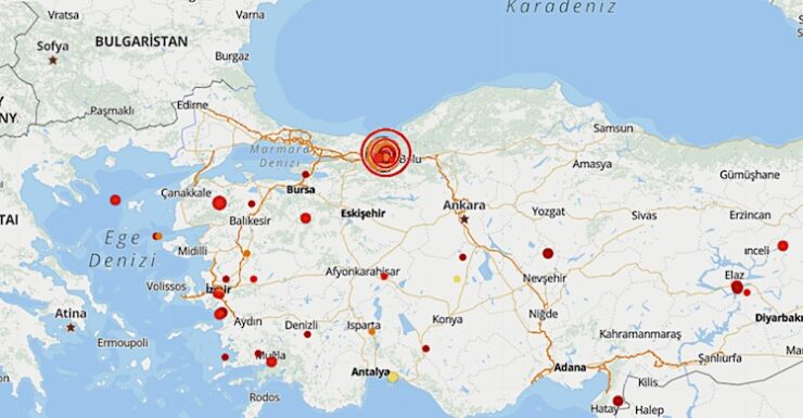 Urfa Haberleri Düzce’de deprem
