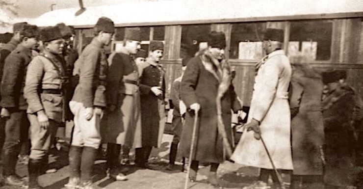 100 yıl önce İzmir yolunda 