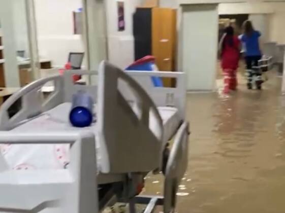 Urfa Haberleri Hastaneyi su bastı