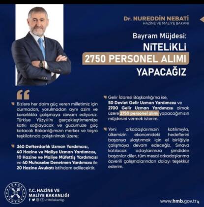 Personel alınacak 6 27D4C71B A40B 4828 8944 19BDDB1445A3