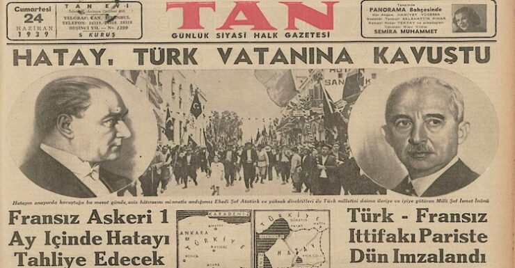 Hatay 84 yıldır Türk ili