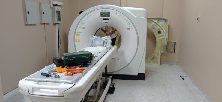 Acil servis iki tomografi cihazı ile hizmet verecek