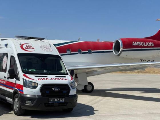 Urfa Haberleri Ambulans uçak bebekler için havalandı