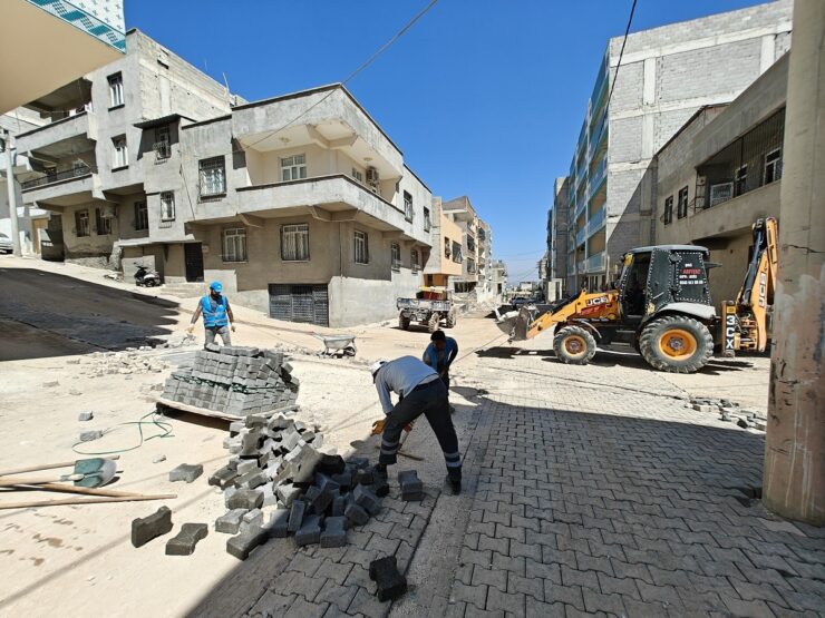 Eyyübiye’de kış öncesi sokak yenilemeleri tamamlanacak