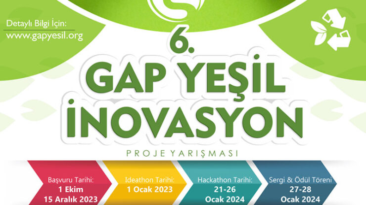6. GAP Yeşil İnovasyon Yarışması