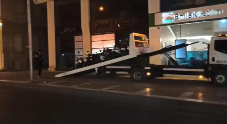 Urfa Haberleri Şanlıurfa’da trafik denetimi: Çok sayıda motosiklete el konuldu