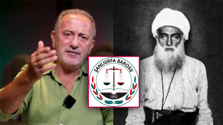 Şanlıurfa Barosu Fatih Altaylı hakkında suç duyurusunda bulundu