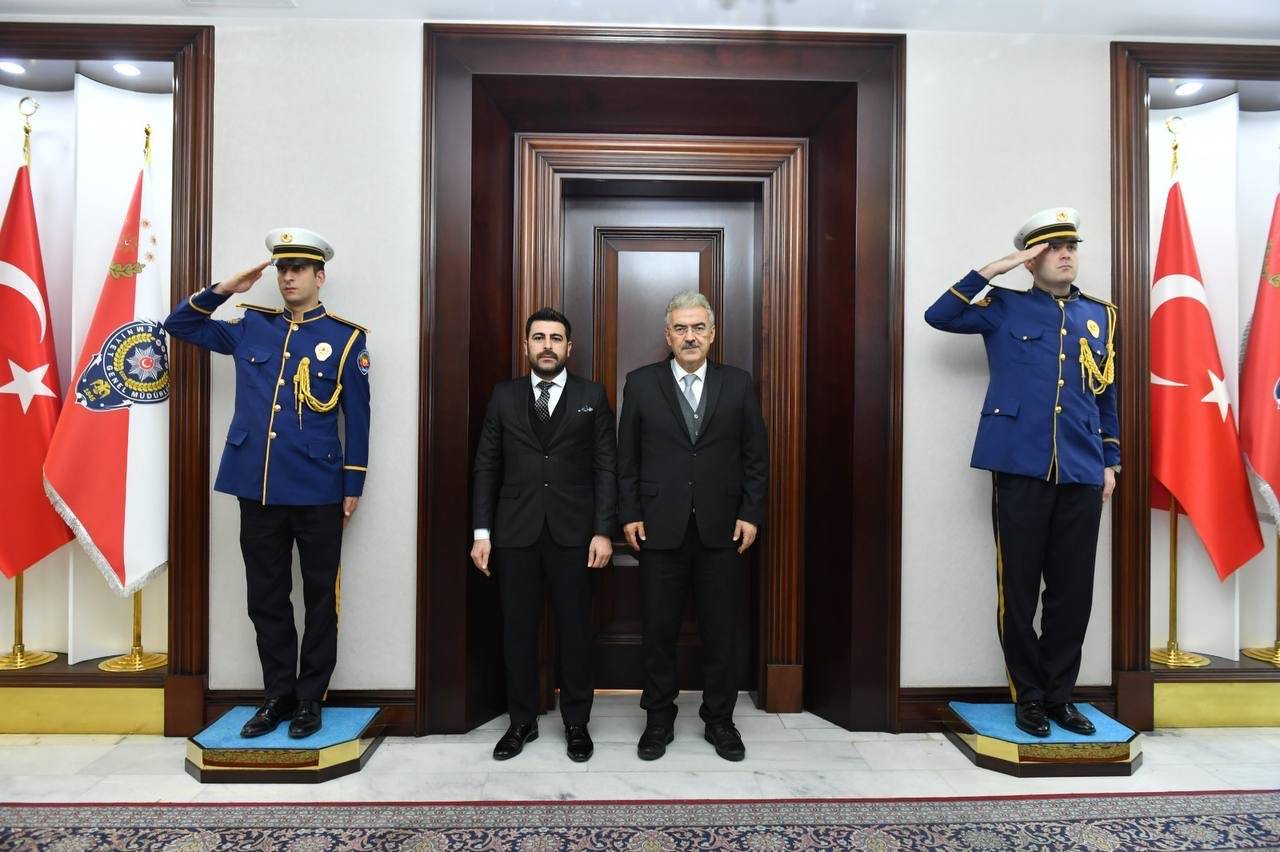 Genc Saglik Sendikasi Yonetimi Emniyet Genel Muduru Erol Ayyildizi Ziyaret