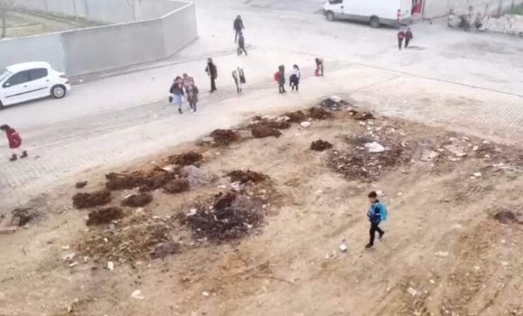 Urfa Haberleri Akçakale’de mahalle ortasına gübre dökenlere ceza