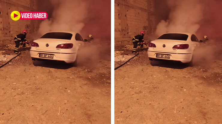 Urfa Haberleri Şanlıurfa’da otomobil yangını!