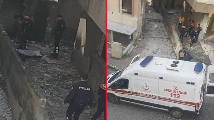Urfa Haberleri Haliliye’de deprem sonrası boşaltılan binadan düşen şahıs öldü