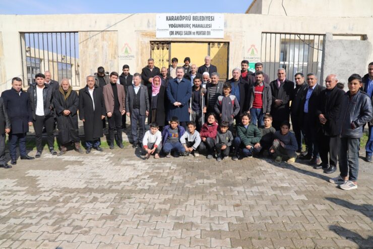 Urfa Haberleri Metin Baydilli ve Mehmet Ali Cevheri köyleri ziyaret etti