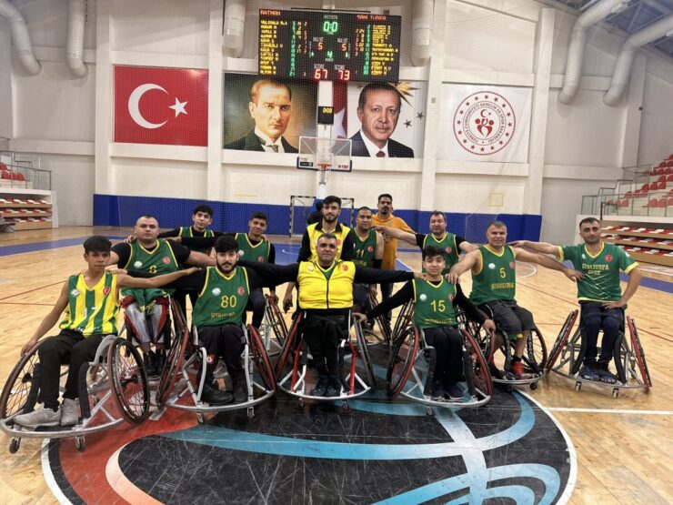 Urfa Haberleri Şanlıurfa Bedensel Engelliler Spor Kulübü rakibini boş gönderdi