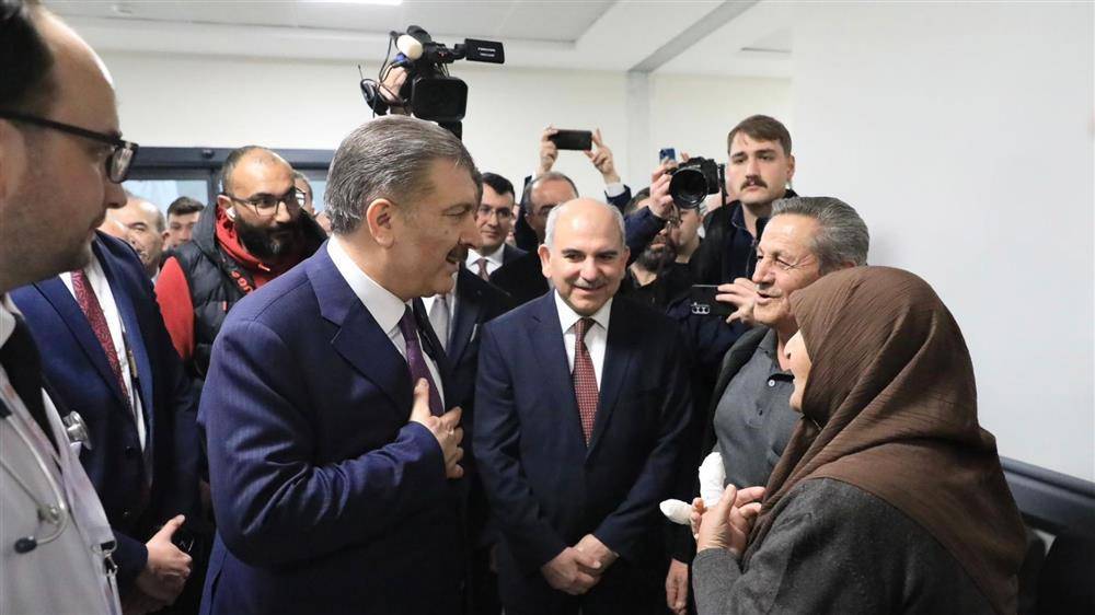 Saglik Bakani Fahrettin Koca Kulu Bolge Devlet Hastanesini Acti