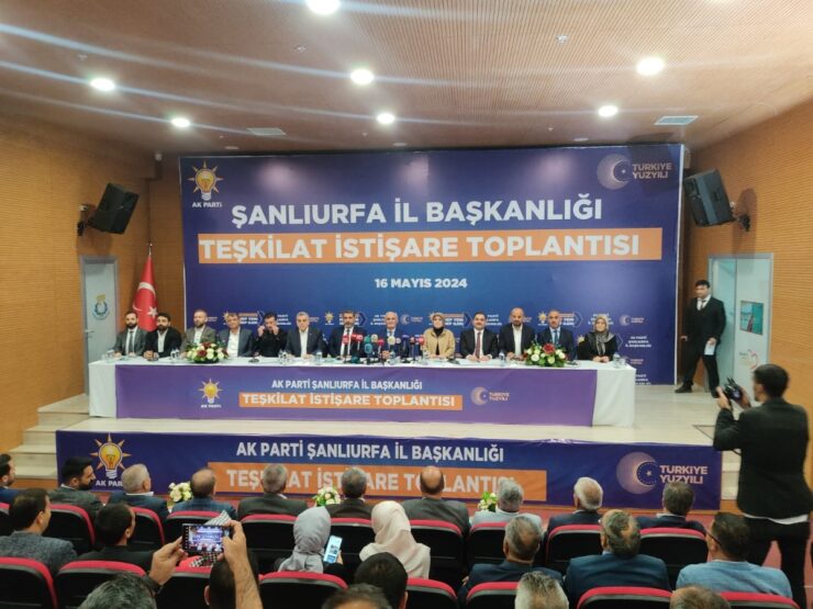 AK Parti Genel Başkan Yardımcısı Yılmaz Şanlıurfa’da konuştu!