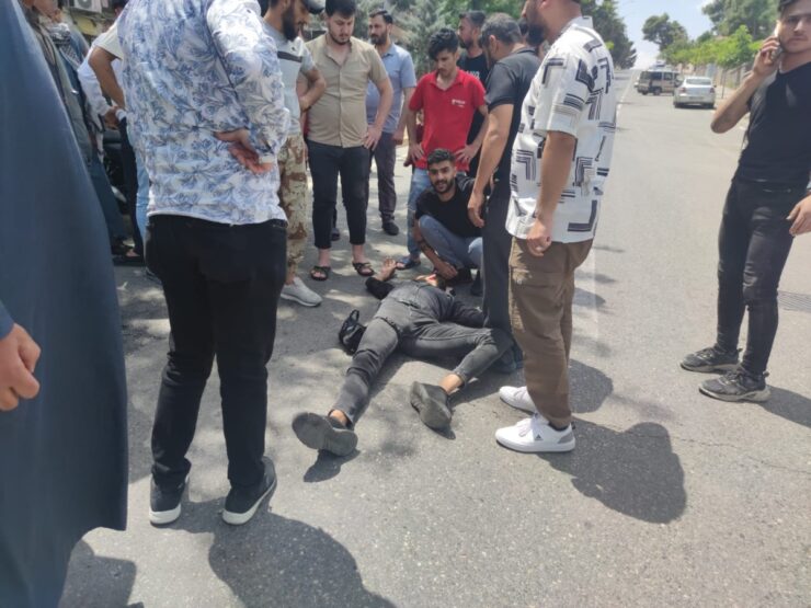 Haliliye’de motosiklet ile otomobil çarpıştı 2 kişi yaralandı