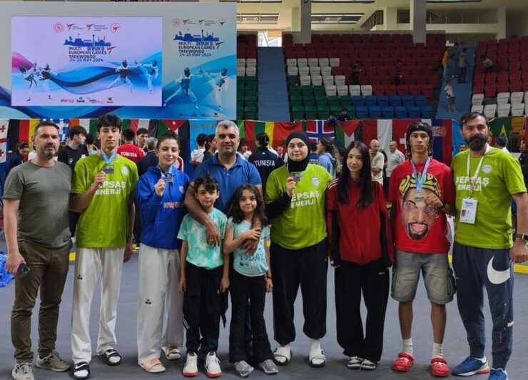 Depsaş Enerji sporcuları, European Games Taekwondo’dan 6 madalya ile döndü