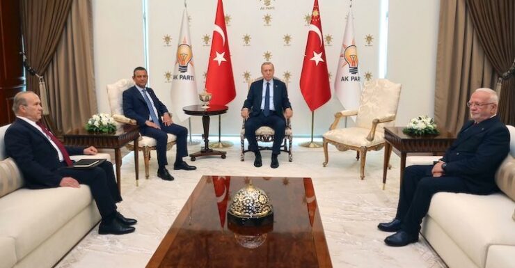 Erdoğan-Özel görüşmesi