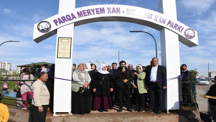 Meryem Xan Parki Hizmete Acildi 5