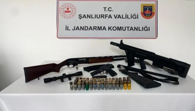 Jandarma’dan Ruhsatsız Silah Operasyonu