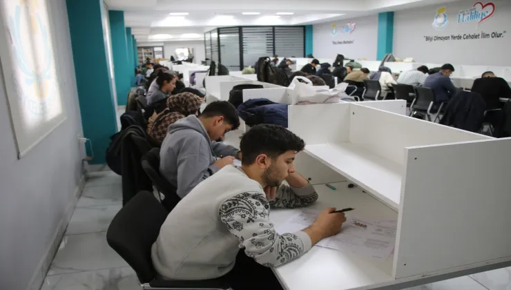 HALİLİYE’DE ÖĞRENCİLERE SINAV MARATONU DESTEĞİ