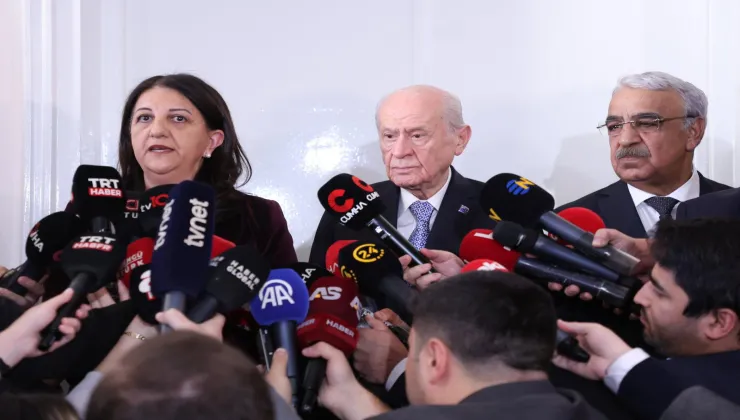 Bahçeli – DEM heyeti görüşmesi