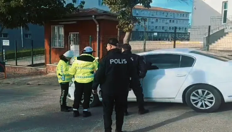 URFA POLİSİNDEN OKUL ÇEVRESİNDE DENETİM 