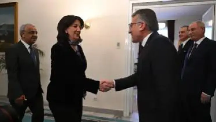 DEM Parti heyetinden AK Parti’ye ziyaret