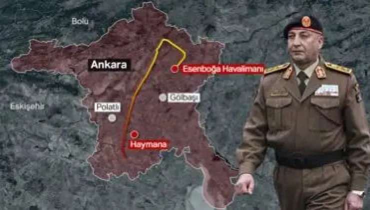 Libya askeri heyetinin jeti Ankara’da düştü. Libya Genelkurmay Başkanı uçaktaydı