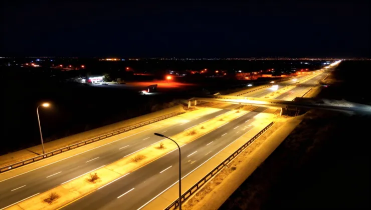 Dicle Elektrik’ten Şanlıurfa-Mardin Karayolu’na 49 Milyon TL’lik LED Aydınlatma