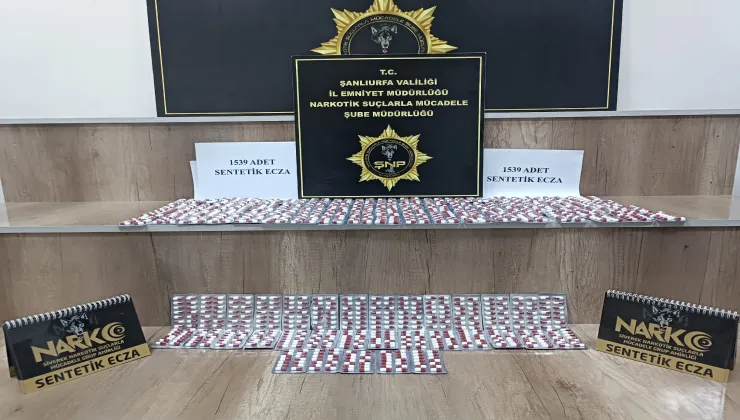 URFA’DA UYUŞTURUCU OPERASYONU