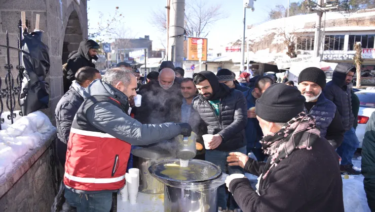 Siverek’te kar yağışı süresince 10 bin vatandaşa ulaşıldı