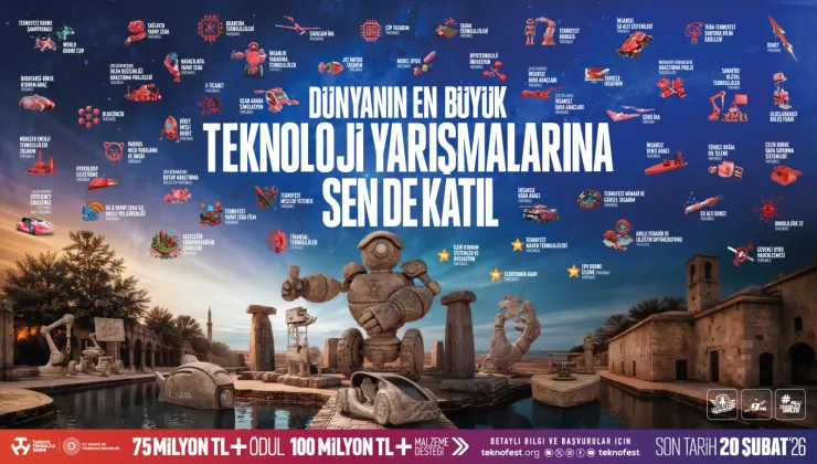 TEKNOFEST 2026 TEKNOLOJİ YARIŞMALARI BAŞVURULARI BAŞLADI