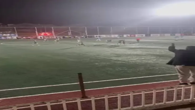 Amatör lig yükselme maçında peş peşe goller: TFF harekete geçti