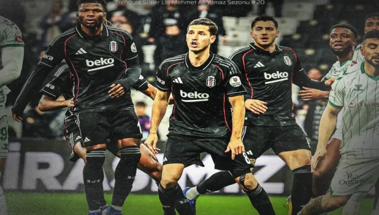 Beşiktaş’tan protestoların gölgesinde 3 puan