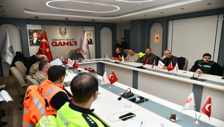 ŞANLIURFA’DA TEDBİRLER ÜST SEVİYEYE ÇIKARILDI* 14 e4400586 3049 4e45 b4b5 a16cab940814