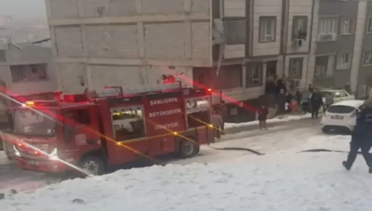 Şanlıurfa’da Apartman Yangını: Maddi Hasar Oluştu