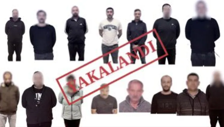 Yurt dışında yakalanan 15 suçlu Türkiye’ye getirildi